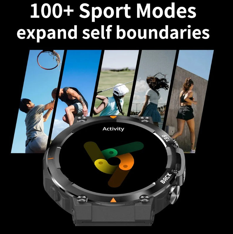 Expressify Apex Pro smartwatch with 100+ sport modes