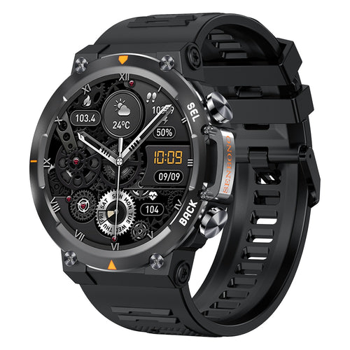 Expressify Apex Pro Black tactical AMOLED smartwatch
