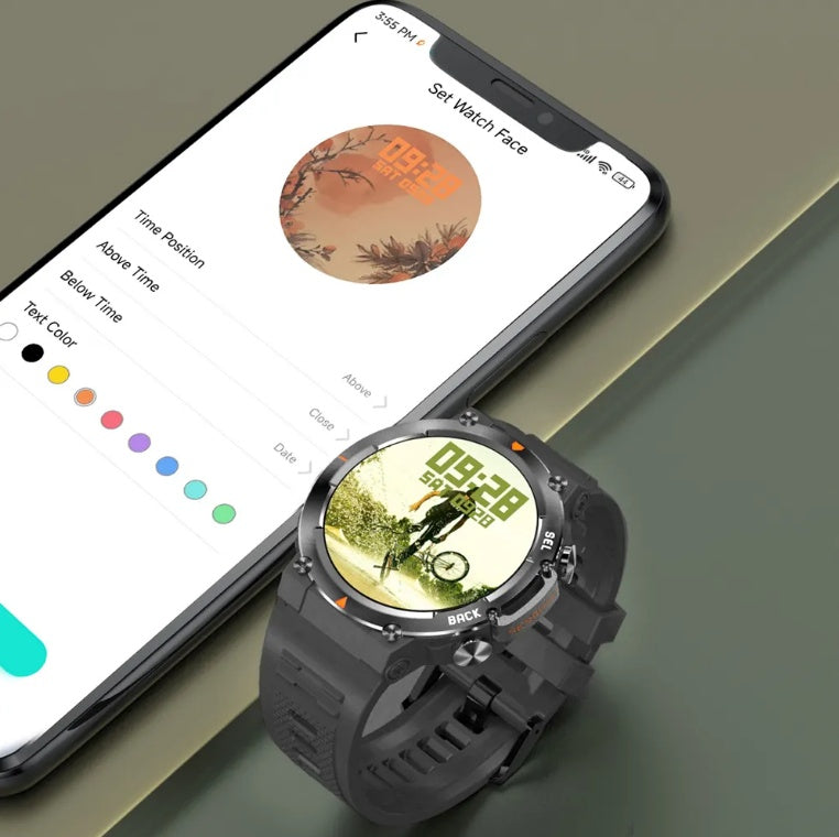 Expressify Apex Pro — Tactical AMOLED Smartwatch